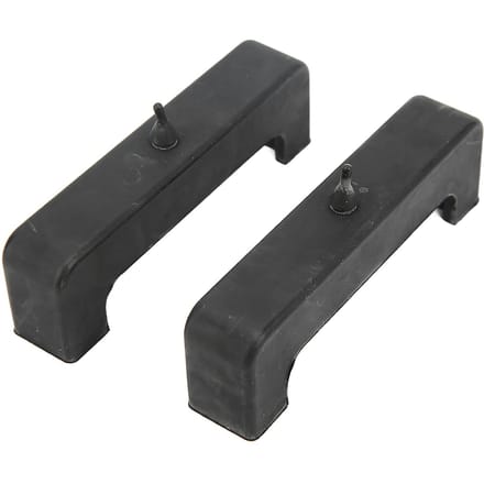 2 STUKS Zwarte Rubberen Radiator Isolator Pads Radiator Montage Bussen Vervanging Voor Express 2500 black