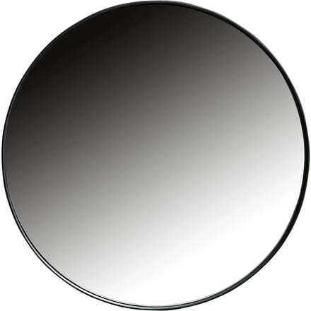 WOOOD Doutzen Spiegel - Metaal - Zwart - 80x80x5