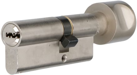 S2 veiligheidscilinder F6 K45/50 SKG 2, knopcilinder (verschillend sluitend)