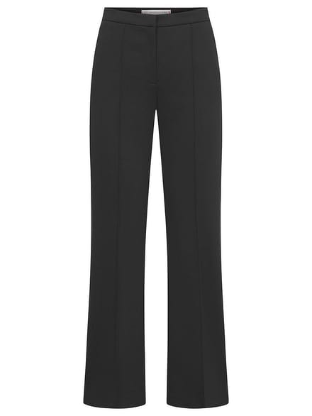 Straight Fit-broek Van Raffaello Rossi zwart