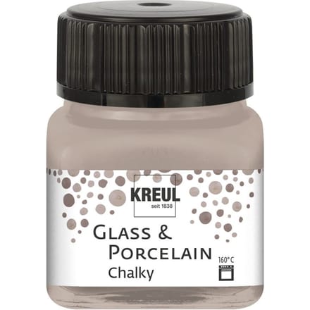 Glasverf - Porseleinverf - Noble Nougat - Extra Mat - Chalky - Kreul - 20ml