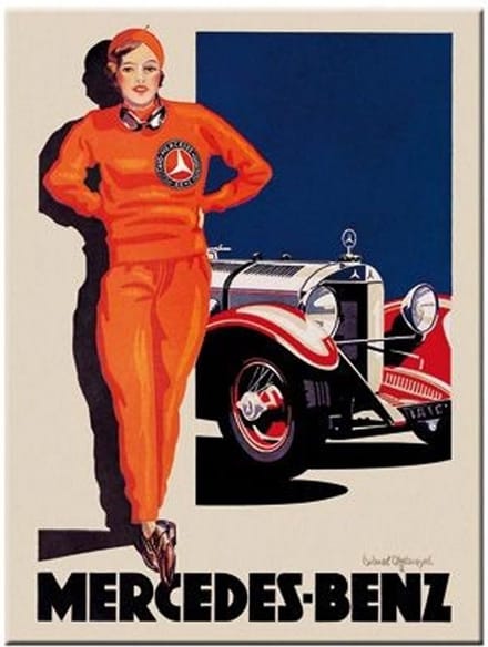 Mercedes-Benz Retro Magneet