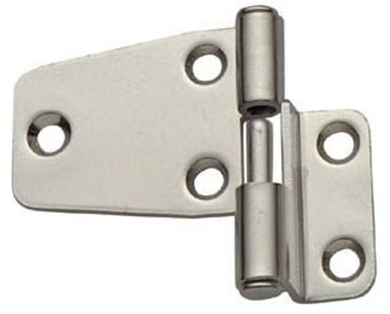 Scharnier verplaatst excentrisch rechts 69mm x 37mm x 2 mm
