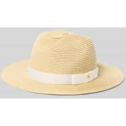 Strohoed met hoedband model 'PCK CL FD U'