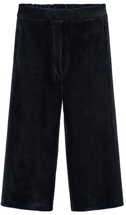 Boboli Corduroy Knit Broek Zwart 10 Years Meisje