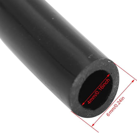 Flexibele Zwarte PVC Irrigatieslang voor Tuin en Landbouw - 10 Meter