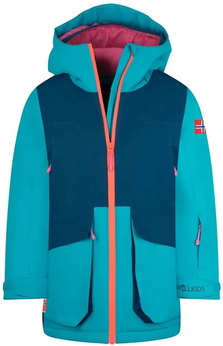 Trollkids Kongsberg Jas Blauw 140 cm Meisje