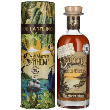 La Maison du Rhum LA RÉUNION 2010/2020 Batch N° 3 45% Vol. 0,7l in Tinbox