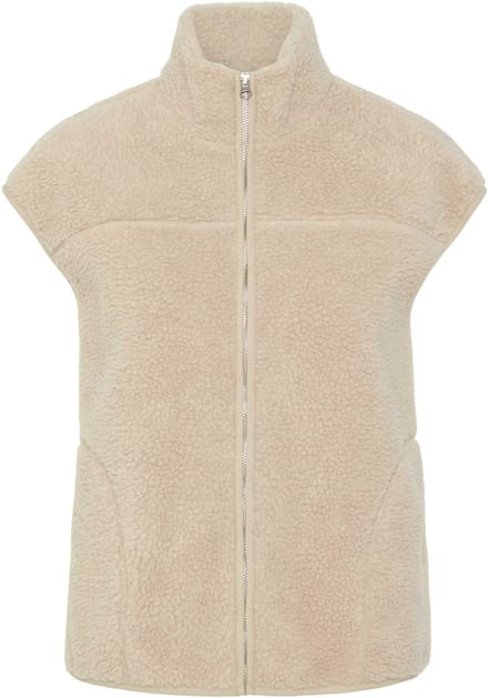Pieces Gilet PCSADIA TEDDY