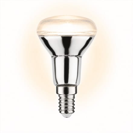 1x Reflector Gloeilamp E14 - 25W - Warm Wit Licht (2700K) - 150 lm - 1 jaar - Dimbaar - R50