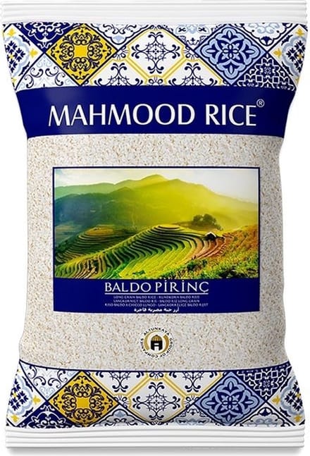 Mahmood Korte Rijst Korrel Baldo Pirinc 5 KG