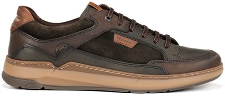 FLUCHOS F2279 Veterschoen kaki/bruin maat 41
