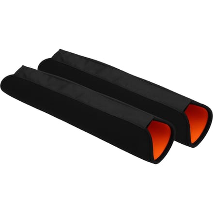 2 STuks Elektrische Fiets Accuhoezen Waterdichte Fiets Frame Accu Beschermhoes Mouwen black