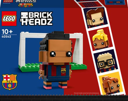 LEGO Iconic FC Barcelona Go Brick Me, Bouwpakket, 10 jaar, Kunststof, 0 stuk(s), 513 g