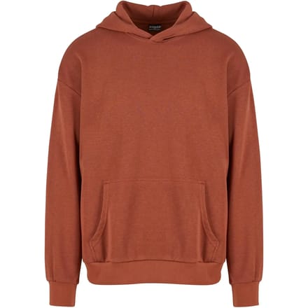 Urban Classics - Light Terry Hoodie/trui - S - Rood