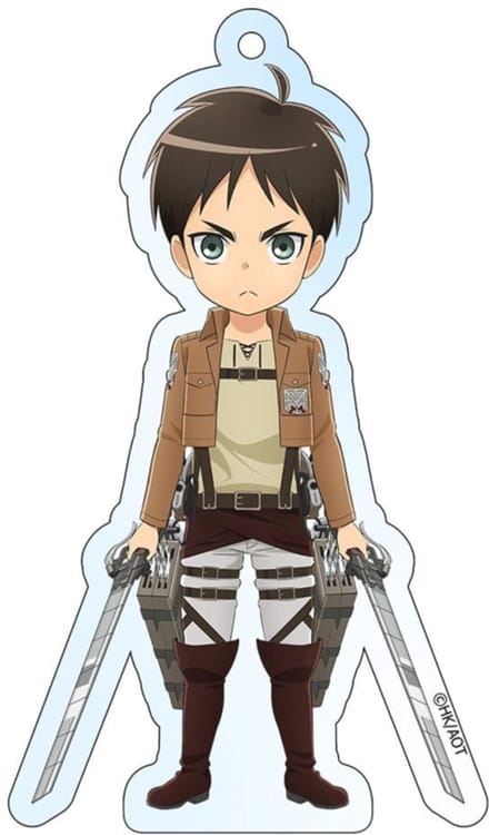 Attack on Titan Acrylic Keychain Eren Holographic 8 cm