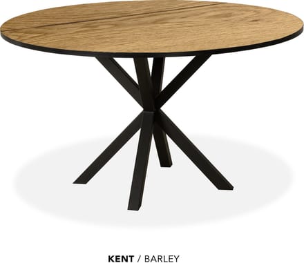Maxfurn - Eettafel rond | Zeer krasvast | Kleur: Barley | diameter 140cm