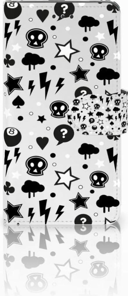 Telefoonhoesje met Naam Nokia 7 Silver Punk