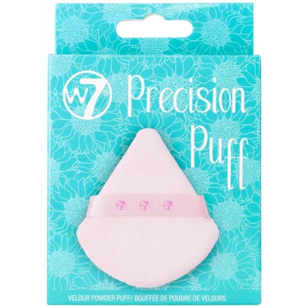 W7 Precision Puff Velour Powder Puff 1 st
