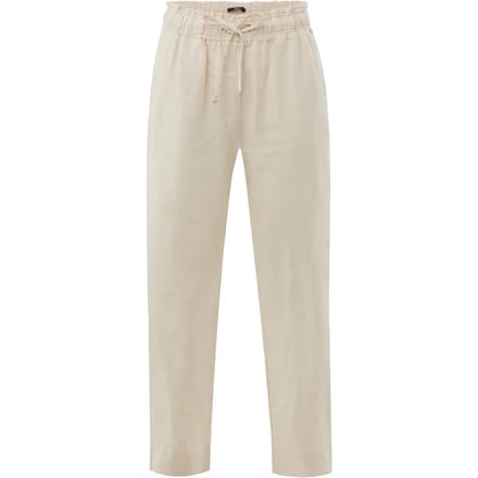 Linnen tapered pants voor dames Mexx