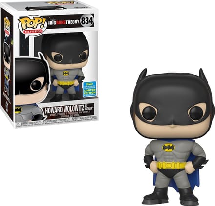 Howard as Batman #834 Limited Editie – Big Bang Theory – SDCC 2019 – Funko POP!