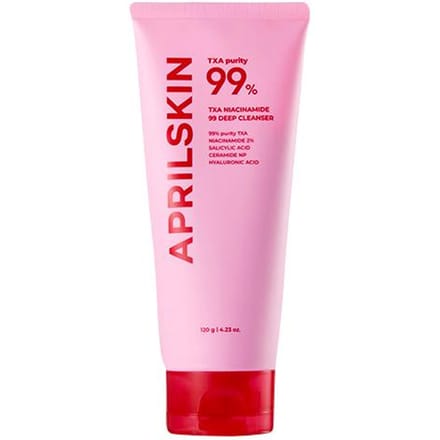 [APRILSKIN] Nettoyant en profondeur TXA Niacinamide 99 120 g pink