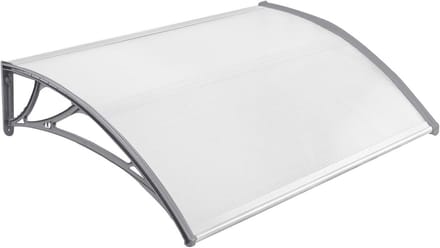 Luifel 150 x 100 cm voor voordeur en raam - Polycarbonaat en Aluminium