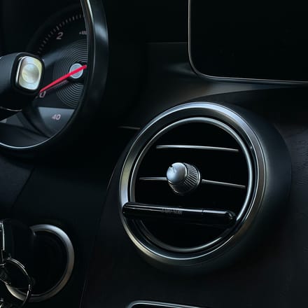 LABO-NOIR Collection · Car diffuser [Black] | Auto parfum voor eigen parfum | Herbruikbaar | Luxe uitstraling