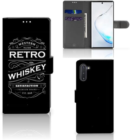 Samsung Galaxy Note 10 Book Cover Whiskey