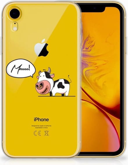 Apple iPhone Xr Telefoonhoesje met Naam Cheeky Cow