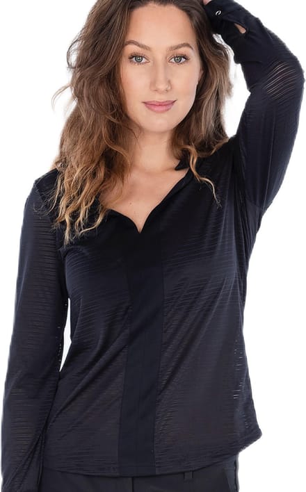 Func Factory dames longsleeve Top Tinna zwart maat 36
