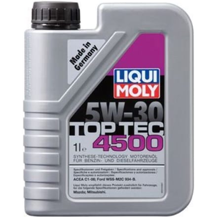 Liqui Moly Top Tec 4500 5w30 Motorolie 1 liter