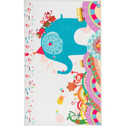 Kindervloerkleed Coco Olifant | Noa Interior
