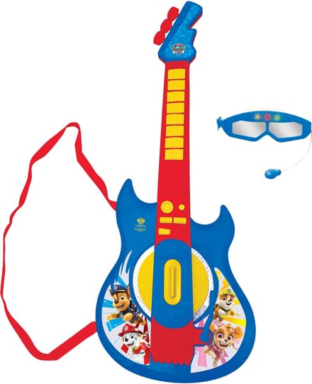 Paw Patrol Electronic Lighting Gitaar met microfoon in glasses shape