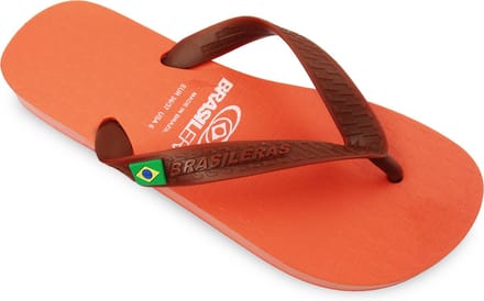 Brasileras Slippers Unisex- Oranje/bruin- 40/41