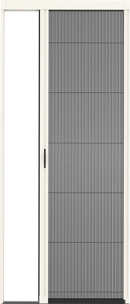 Livn plissehor deur Excellent 96x209cm wit