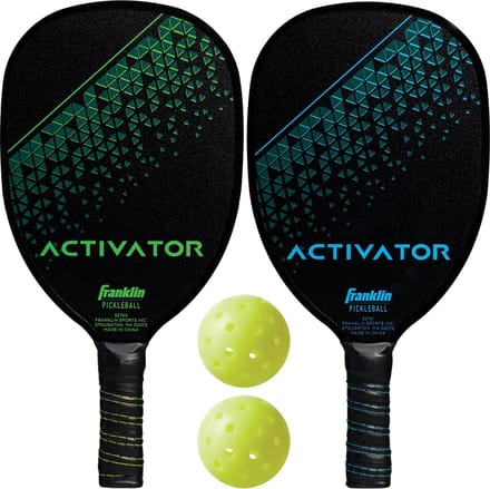 Franklin Pickleball Activator set - 2 Activator rackets en 2 X-40 pickleballen