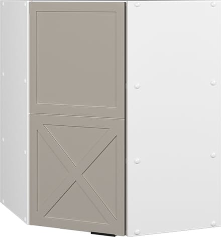 Vicco Fame-Line Hoek hangkast – 57 cm GrijsBeige