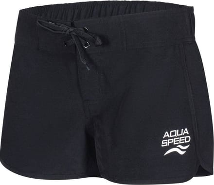 VIKI Dames Zwemshort / Boardshort - Zwart S/34
