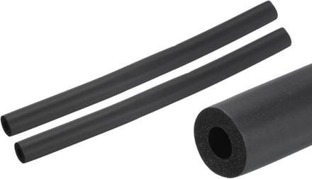 Isolatiebuis Zwart Schuimrubber voor Leidingen 8 mm Binnendiameter - 2 Stuks