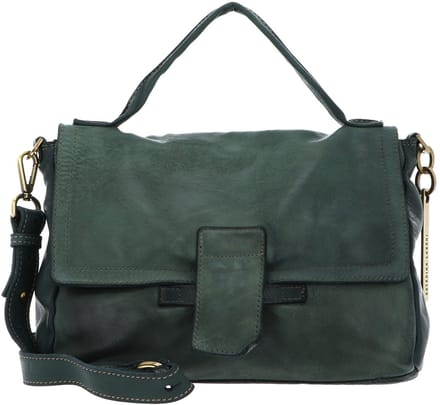 CATERINA LUCCHI Leren schoudertas Parma Maria Shoulder Bag Pino groen