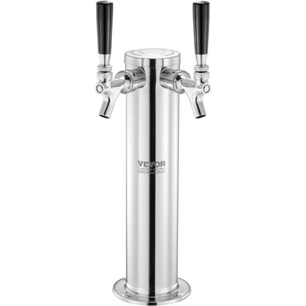 Kit de tour Kegerator à double robinet Tour à bière Kegerator et coupleur de fût système A