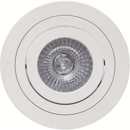 Mantra Iluminación Básico inbouwlamp, rond, mat wit