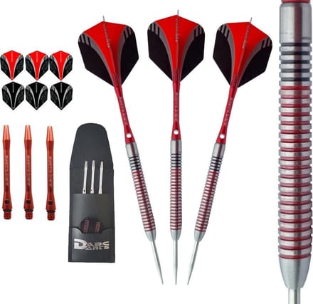 ABC Darts - Professionele Dartpijlen - Red Dragonas Multi Ring - 20 gram