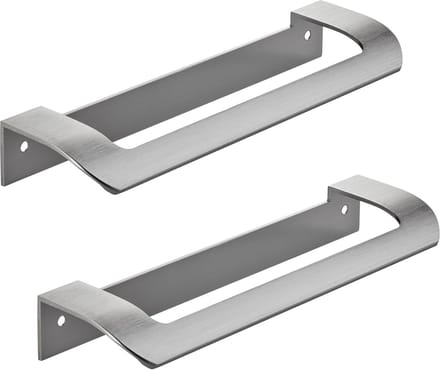 2 x Meubelgreep LYS Boorgatafstand 160 mm RVS-optiek mat Design handgreep van SOTECH