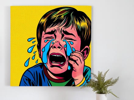 Kunstprint | Wanddecoratie | Dibond | 40 × 40 cm