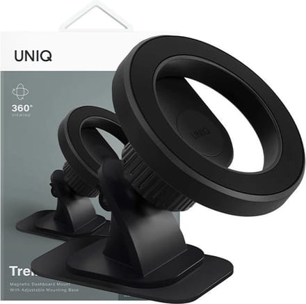 Magnetische houder voor auto UNIQ Trelix Car Dash Zwart