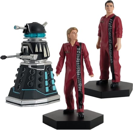 Beeldjes Box Set - Verzamelobjecten Televisie - Fan Collectie - Metallic Hars - Schaal 1:21 - Meerkleurig