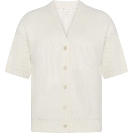 Korte mouwen cardigan dames KnowledgeCotton Apparel