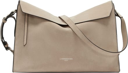 LIEBESKIND BERLIN Schoudertas Lora Suede Shoulderbag Stone Beige